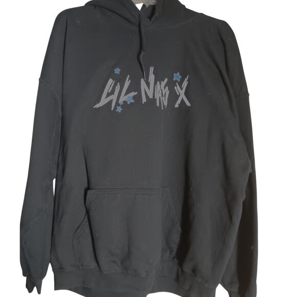 Lil Nas X black Hoodie size 2X - Picture 3 of 6